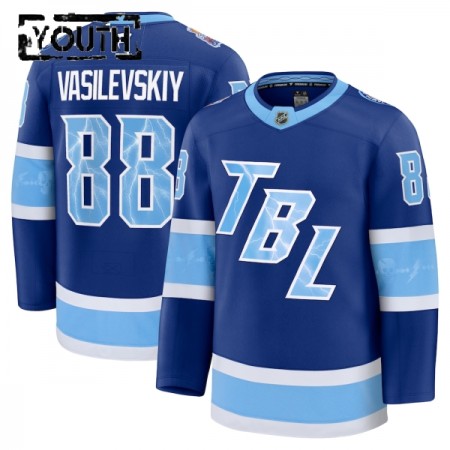 Lasten NHL Tampa Bay Lightning Pelipaita 2025-26 Fanatics NHL Stadium Series Premium Andrei Vasilevskiy Sininen Lasten NHL Tampa Bay Lightning Pelipaita 2025-26 Fanatics NHL Stadium Series Premium Andrei Vasilevskiy Sininen